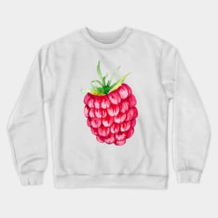 Raspberry Watercolour Crewneck Sweatshirt